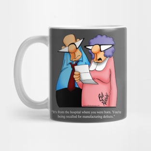 Funny Spectickles Married Couple Cartoon Humor Mug